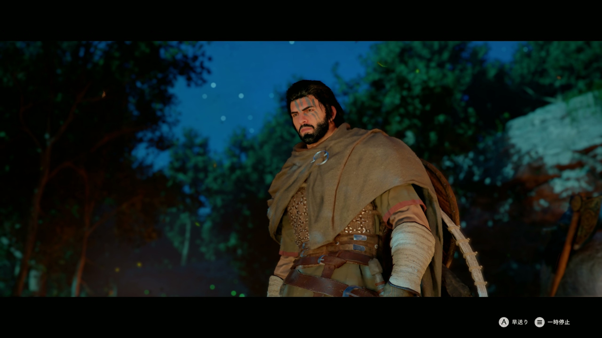 「紅の砂漠」の主人公であるクリフ。「灰色たてがみ」に所属する傭兵だ