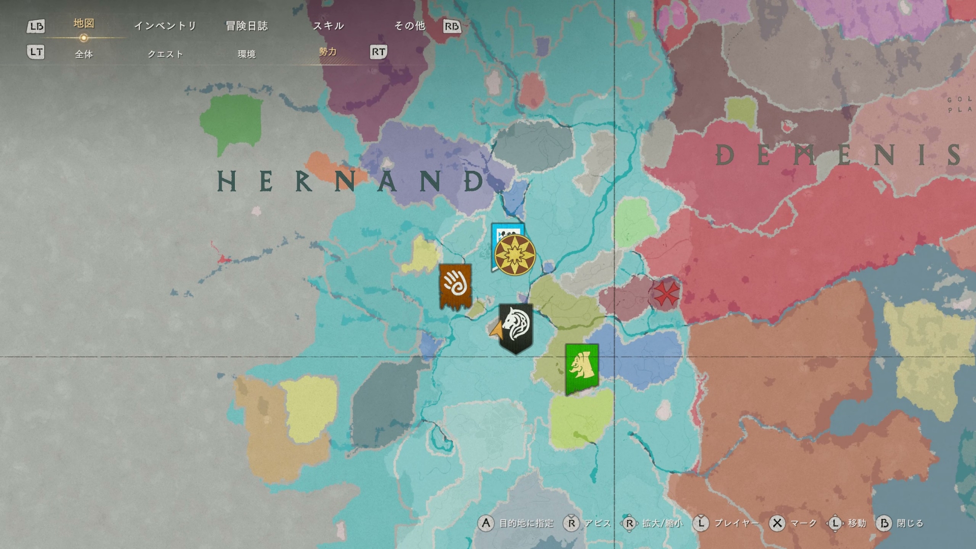 ほぼ全域を自由に探索できる。一日ですべてのマップを網羅するのは困難だろう