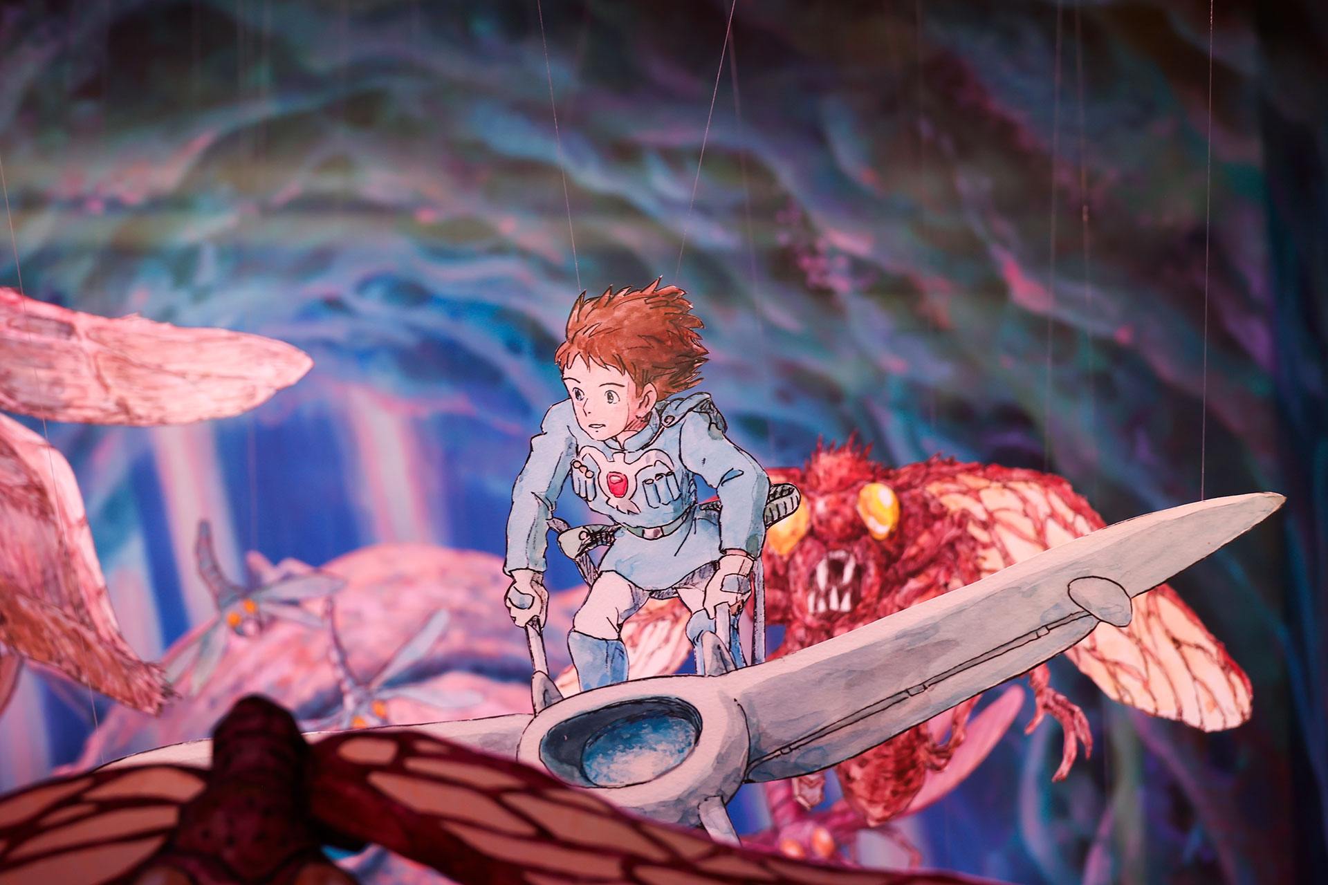 ナウシカの表情が爽やかだ