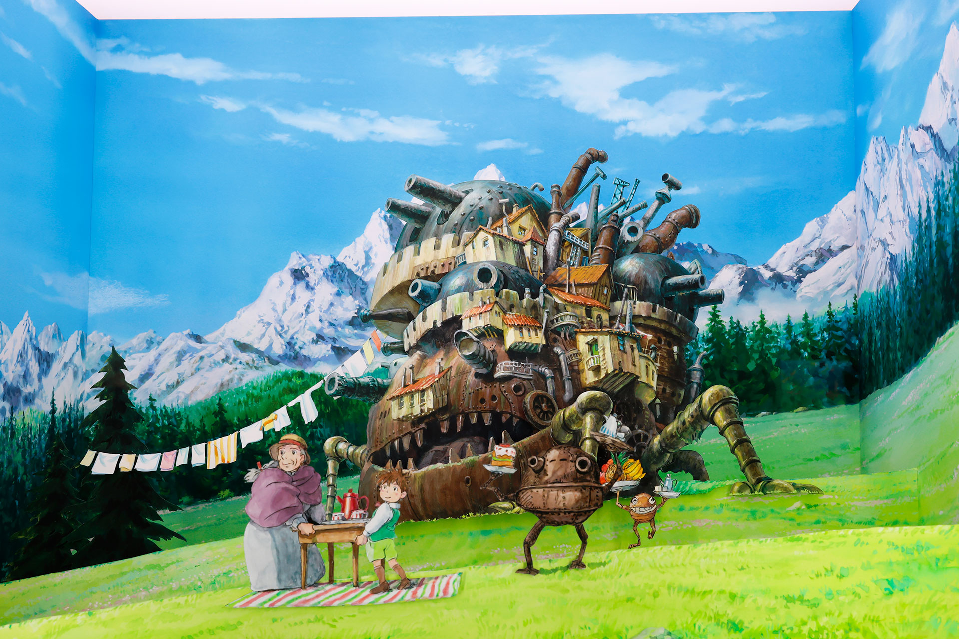 ハウルの動く城／「お茶にしましょう」