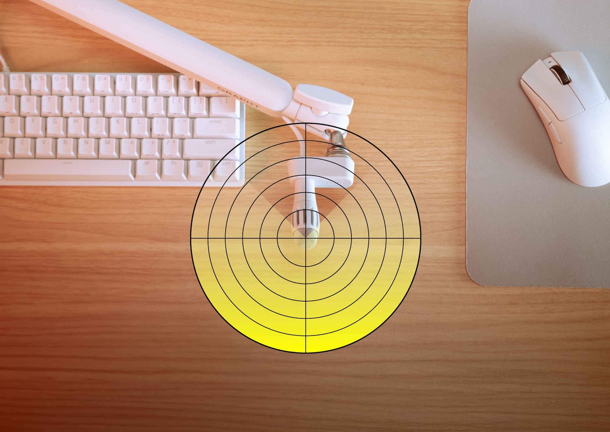 こちらがイメージ画像。周囲のノイズを物理的にカットすることで、ユーザーの声だけを届けられる