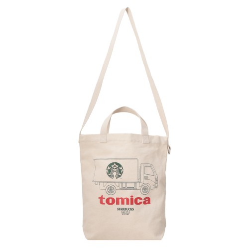 STARBUCKS STAND by BEAMS トミカ トラックプリントトートバッグ 8,800円