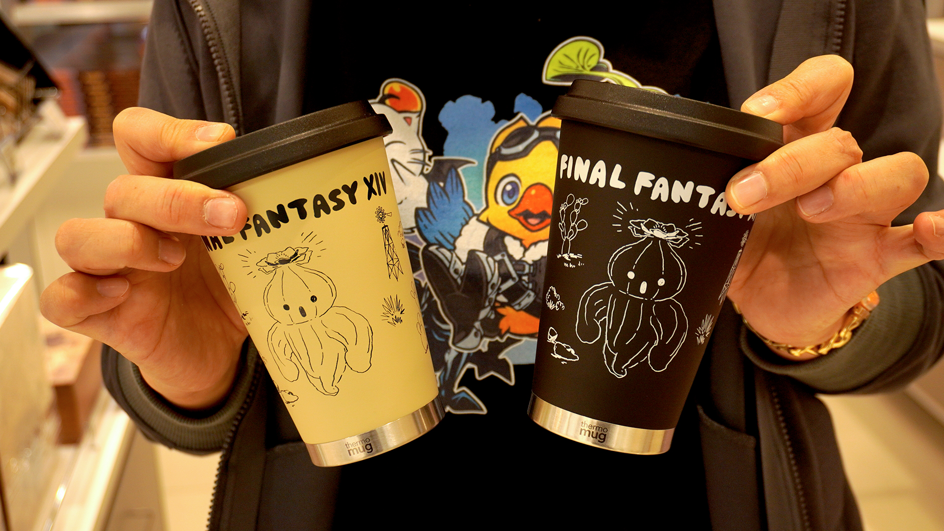 頭に花が咲いているマグテンダー