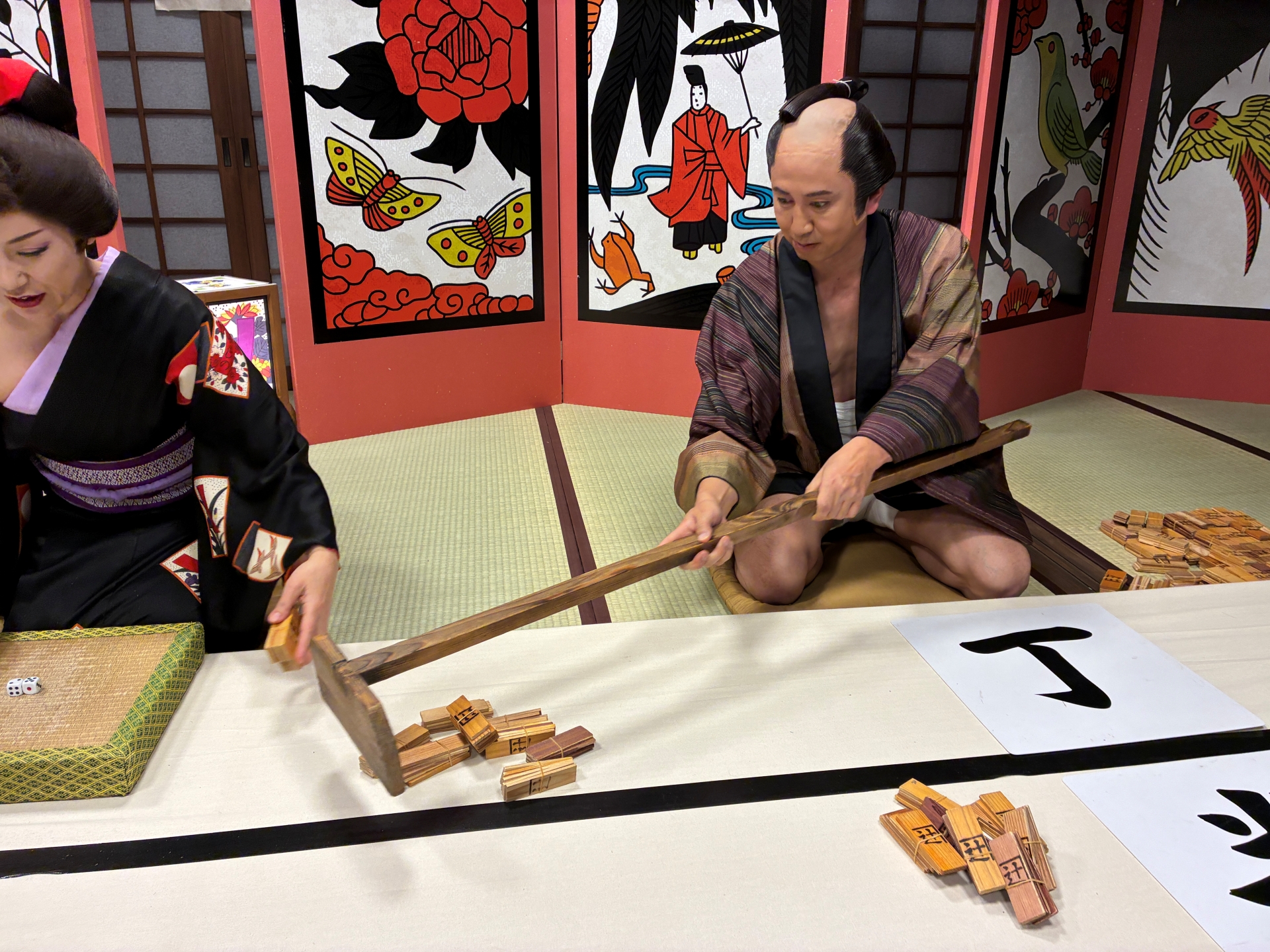 勝てば倍、負けたら没収。シンプルだがけっこう盛り上がる