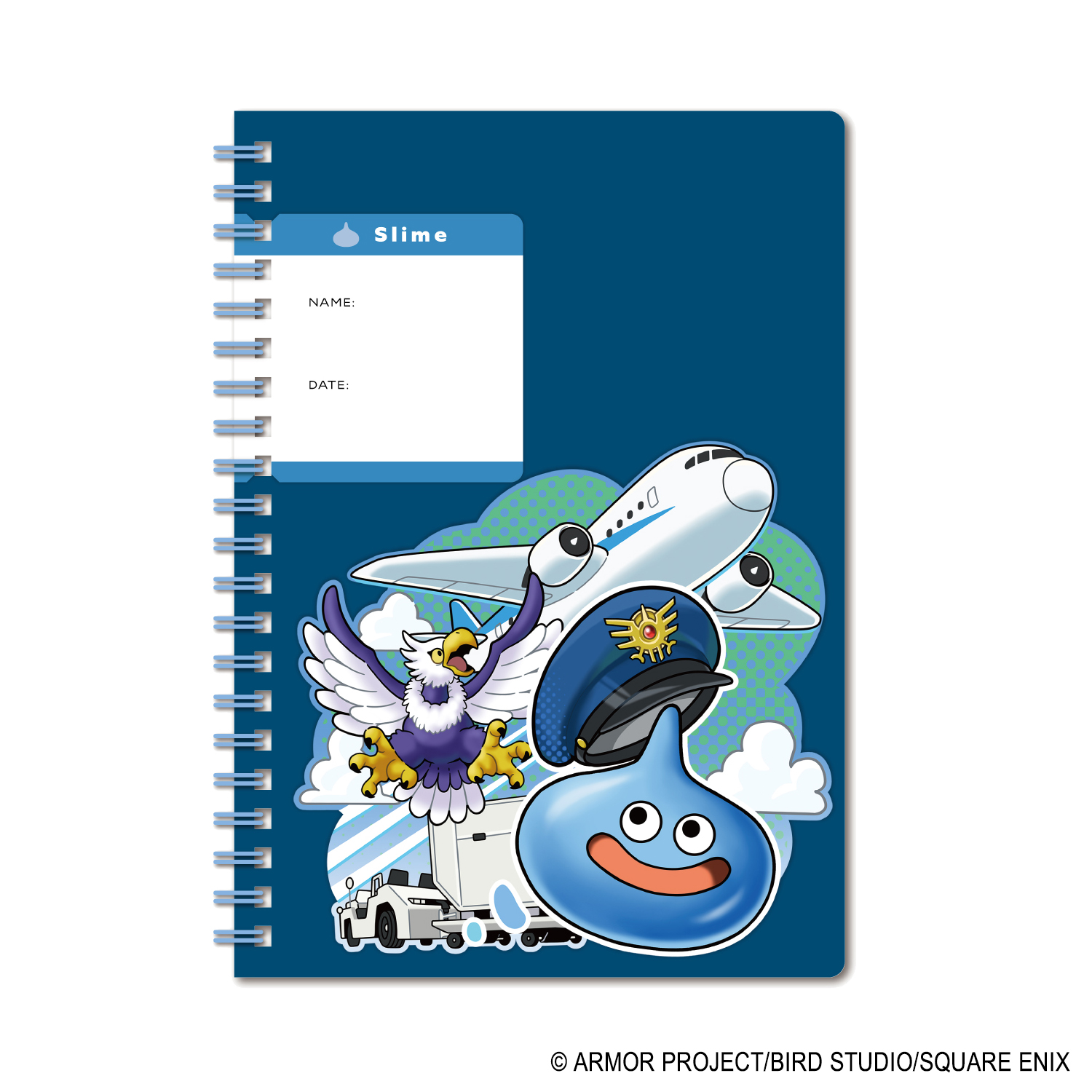 AIRPORT ドラゴンクエスト スライム A5ノート（1,760円）