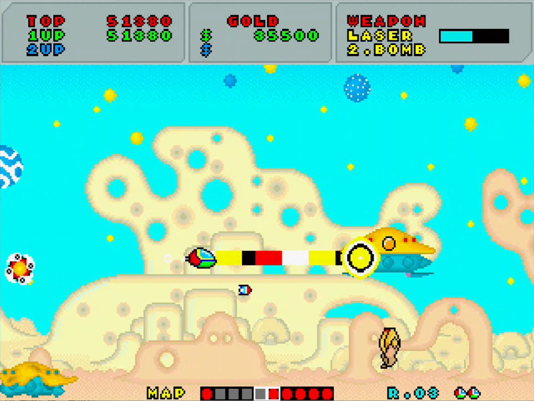 ボタンを押しっ放しで、基地をあっという間に倒せるレーザー