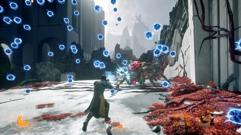 弾幕のデザインも注目のポイントである