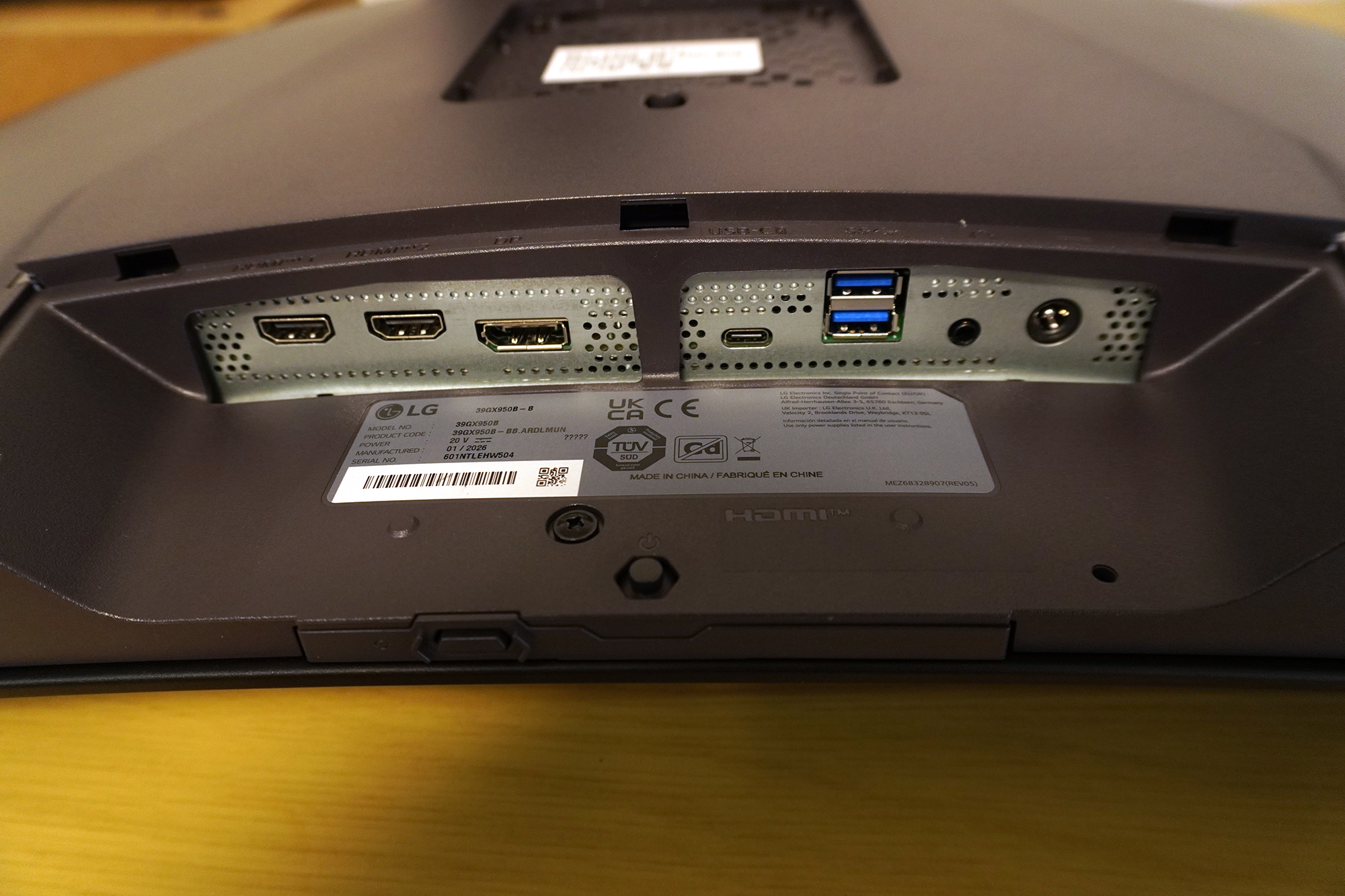 ケーブルのポート