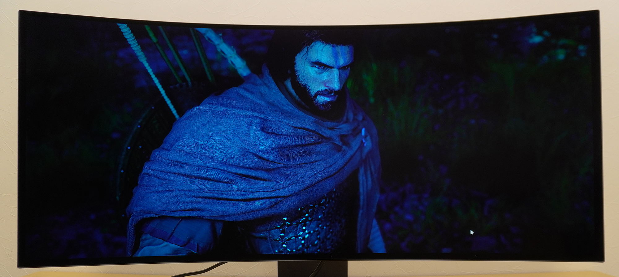 有機ELの強みである黒の美しさが序盤から遺憾なく発揮される