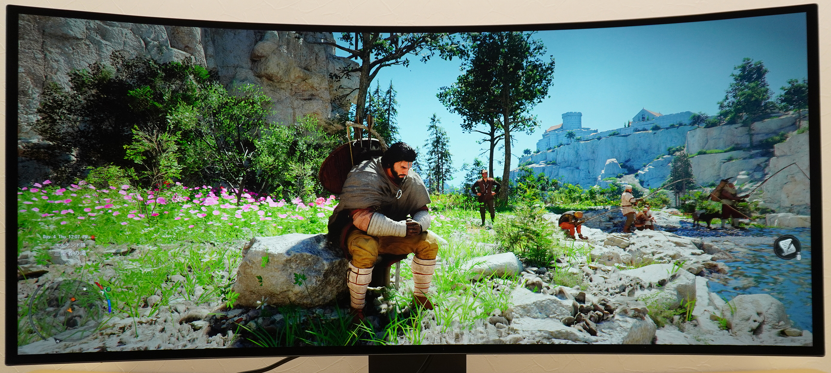 自由度が高いオープンワールドゲーム。何をするかはプレイヤー次第