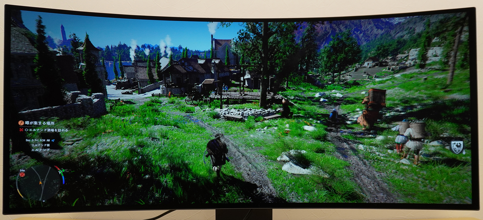 自由度が高いオープンワールドゲーム。何をするかはプレイヤー次第