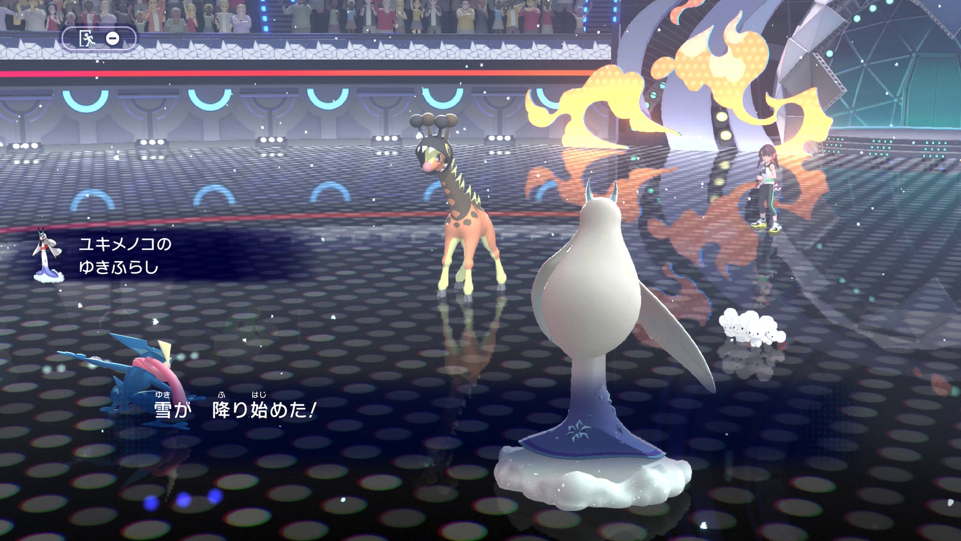 特性「ゆきふらし」によって「ふぶき」が必中となるだけでも超強力！「ZA」とはまた違った形で新たなメガシンカポケモンの活躍を見られる