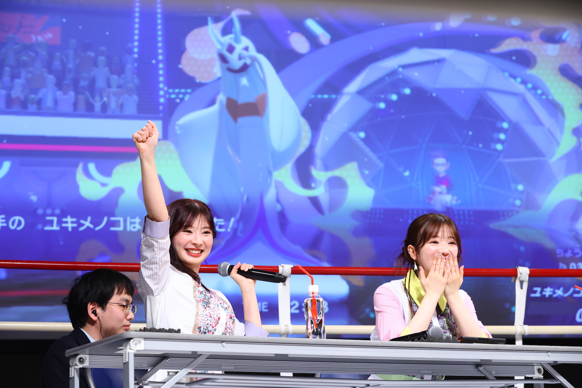 対戦中も終始楽しそうな2組！