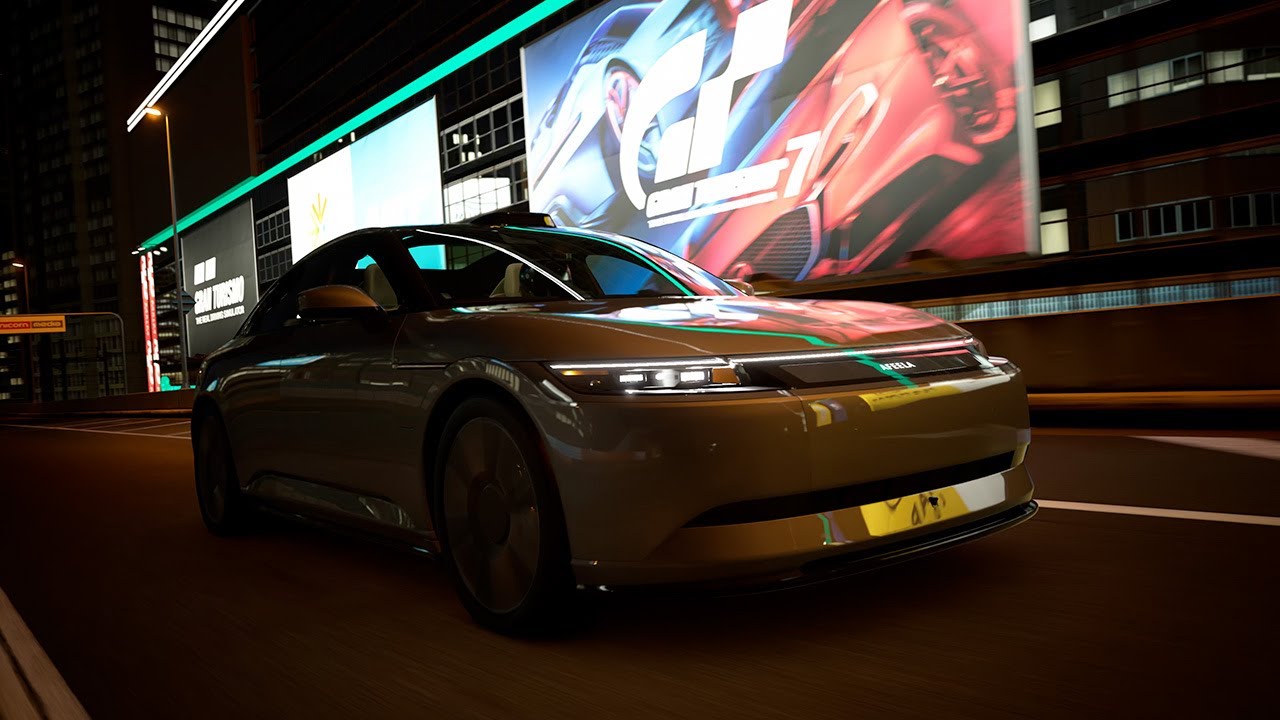 「グランツーリスモ７」に収録された「AFEELA Prototype 2024」