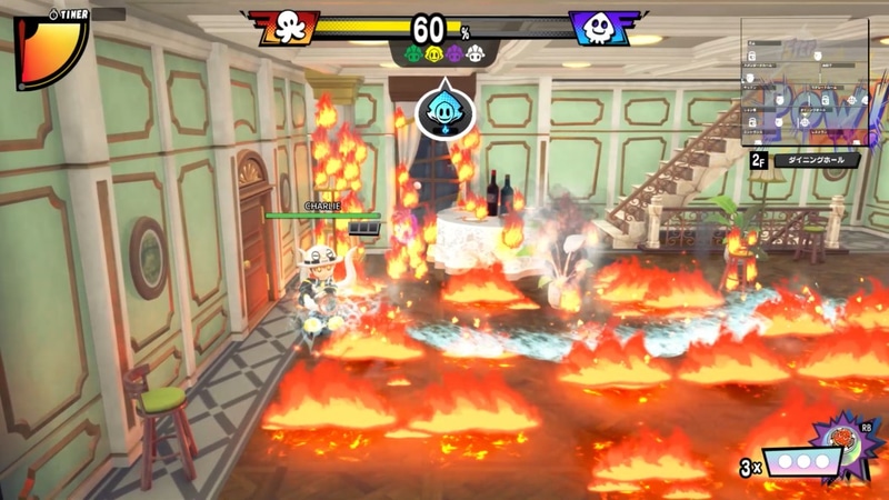 炎は延焼し、勢いを増していく