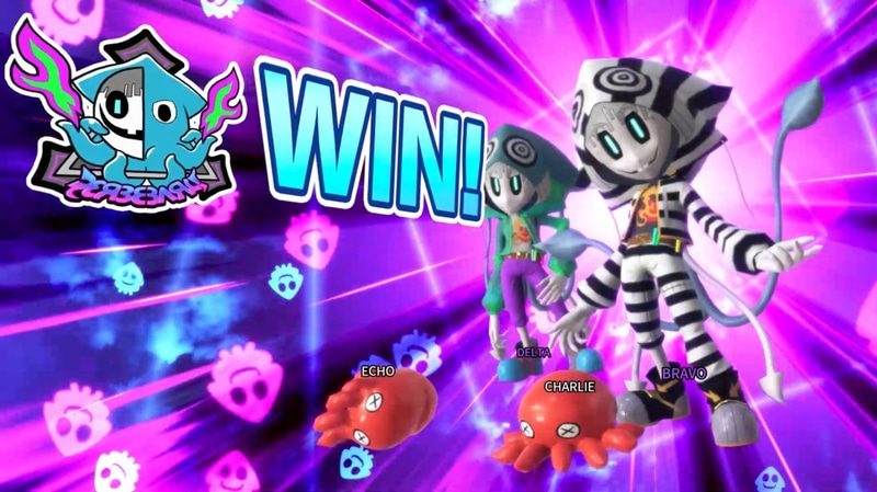 アーティスト側の勝利画面