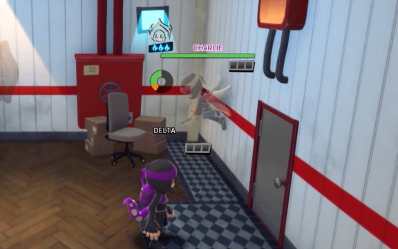 忍者のように透明化して相手を攪乱