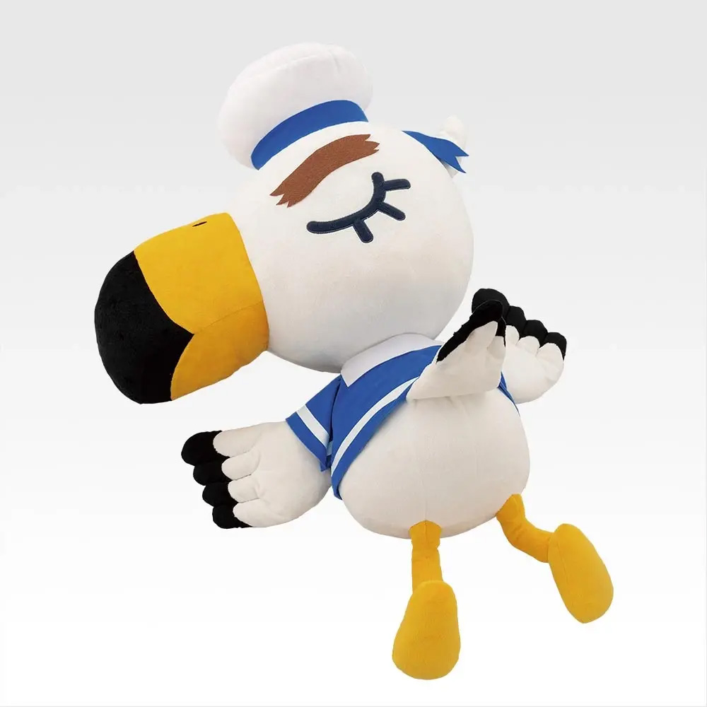 漂着ポーズのジョニーぬいぐるみは、横浜・八景島シーパラダイスで開催された「あつまれ どうぶつの森×横浜八景島シーパラダイス はっけい島 海の生きもの ふれあい展」イベントにも漂着していたもので、サイズは約50cmの超BIGサイズ