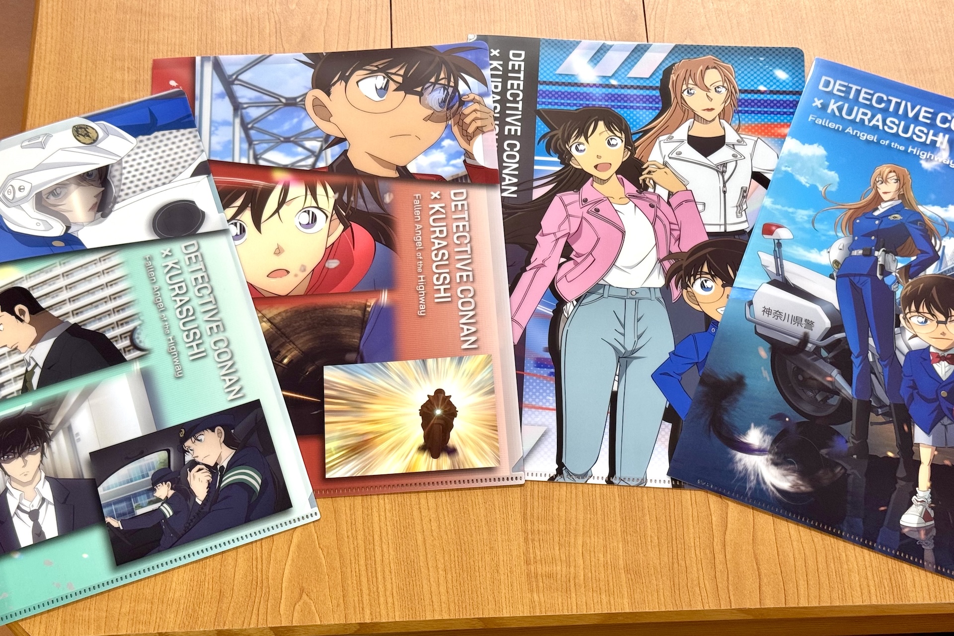 A4 クリアファイルは全4種