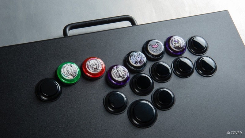 アケコンボタンとして取り付けイメージ