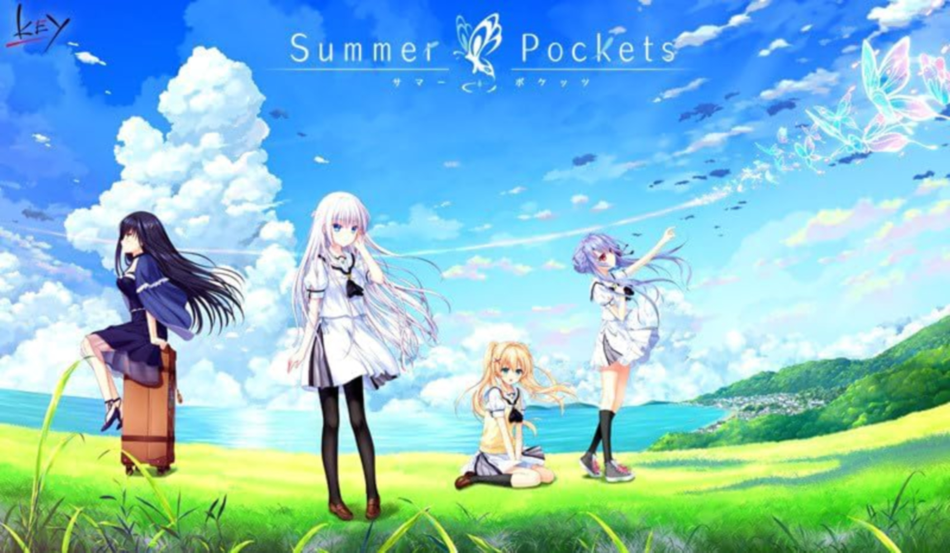 2018年6月に発売された「Summer Pockets」。「anemoi」のスタッフ陣が携わるフルプライス作品となっている