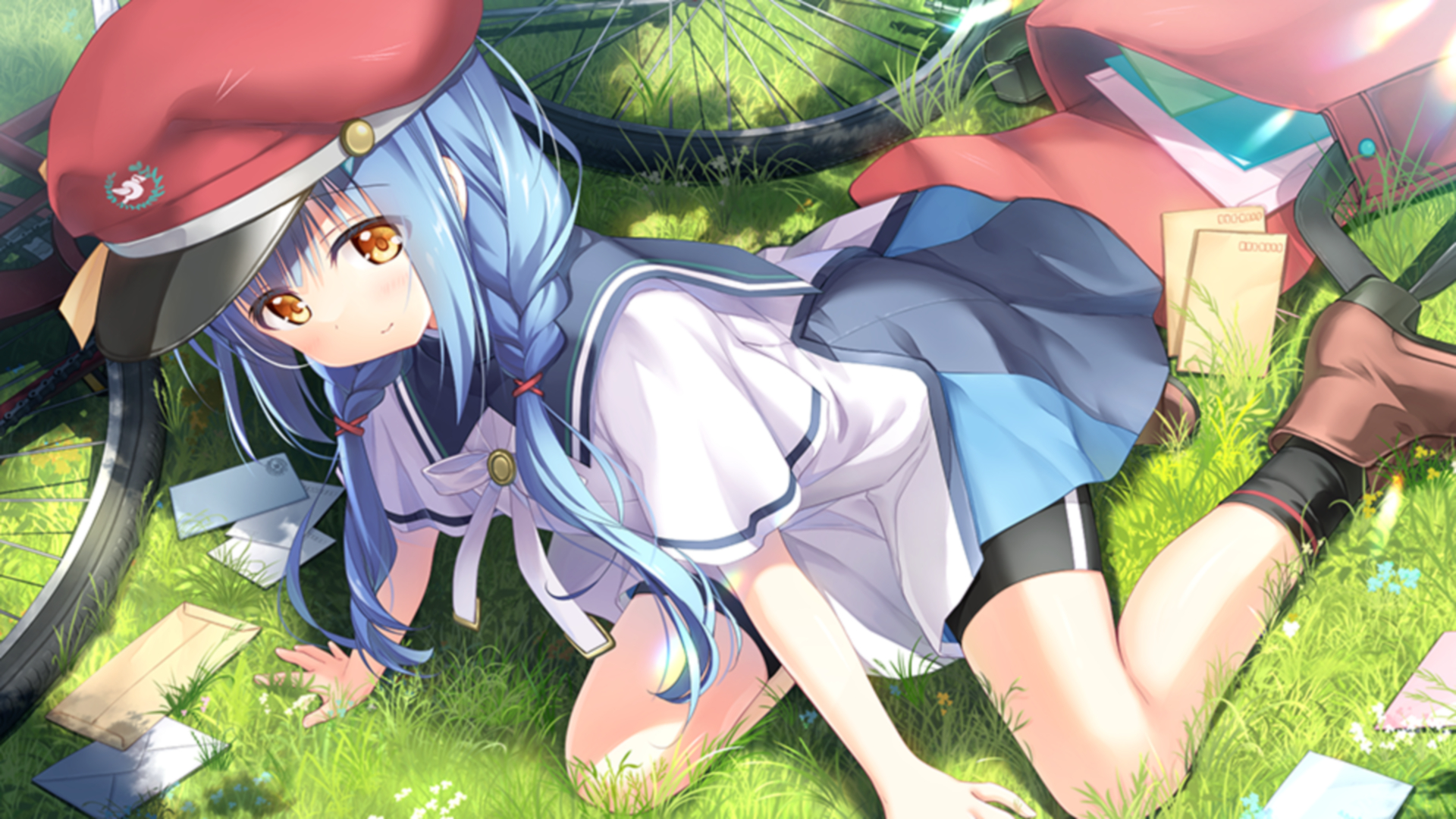 町唯一の郵便屋を営む少女・白渡小詠