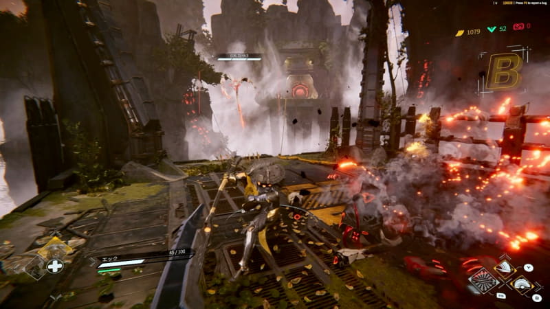 アクションゲームとしてはそこまで複雑なプレイフィールではない