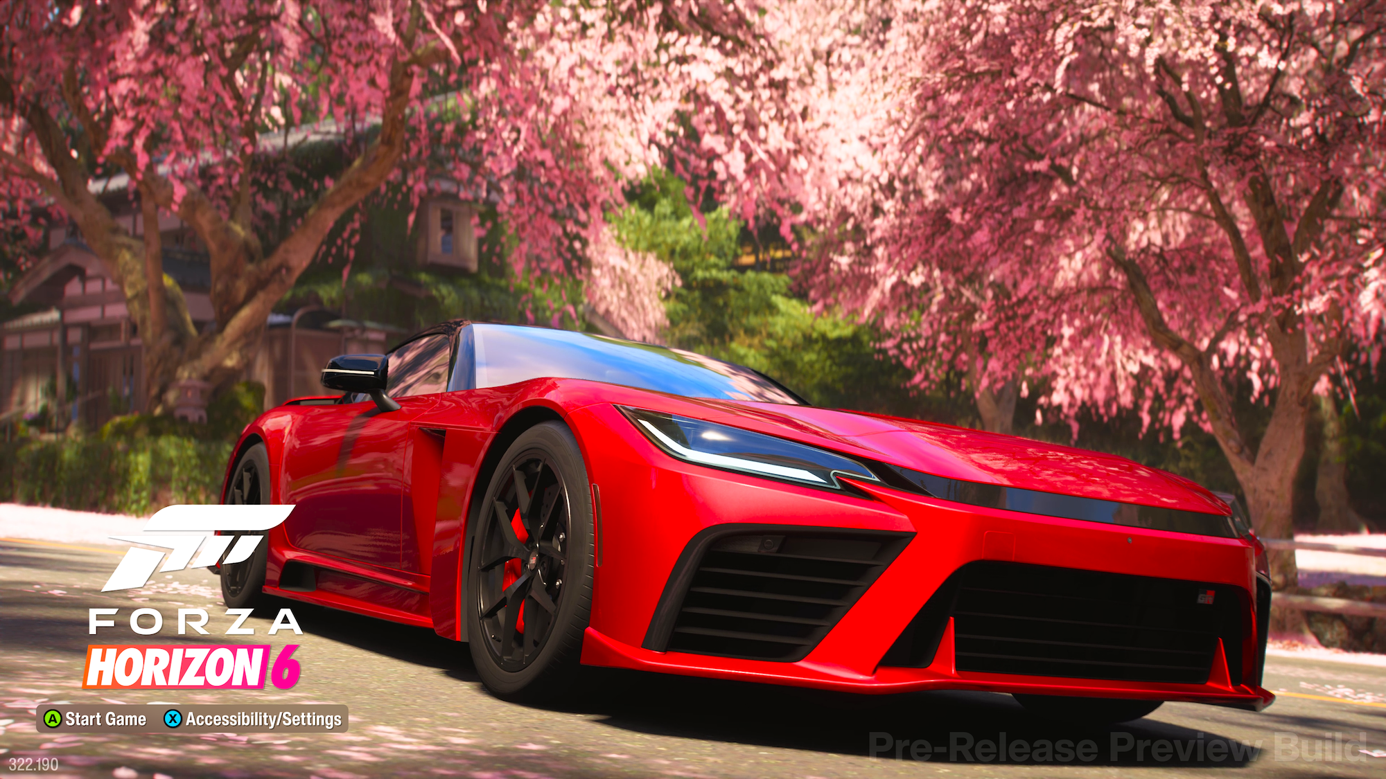 ゲーム内に実装されているトヨタ「GR GT」（プレビュービルドより）