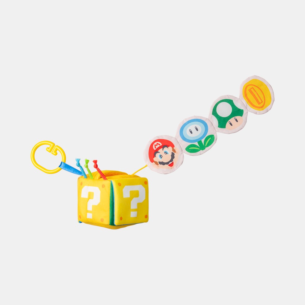 マイマリオ なにが出てくる？ 指あそびハテナブロック（メーカー：バンダイ、4月10日発売）