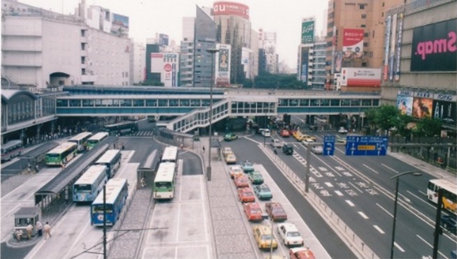 2001年前後の東横線渋谷駅