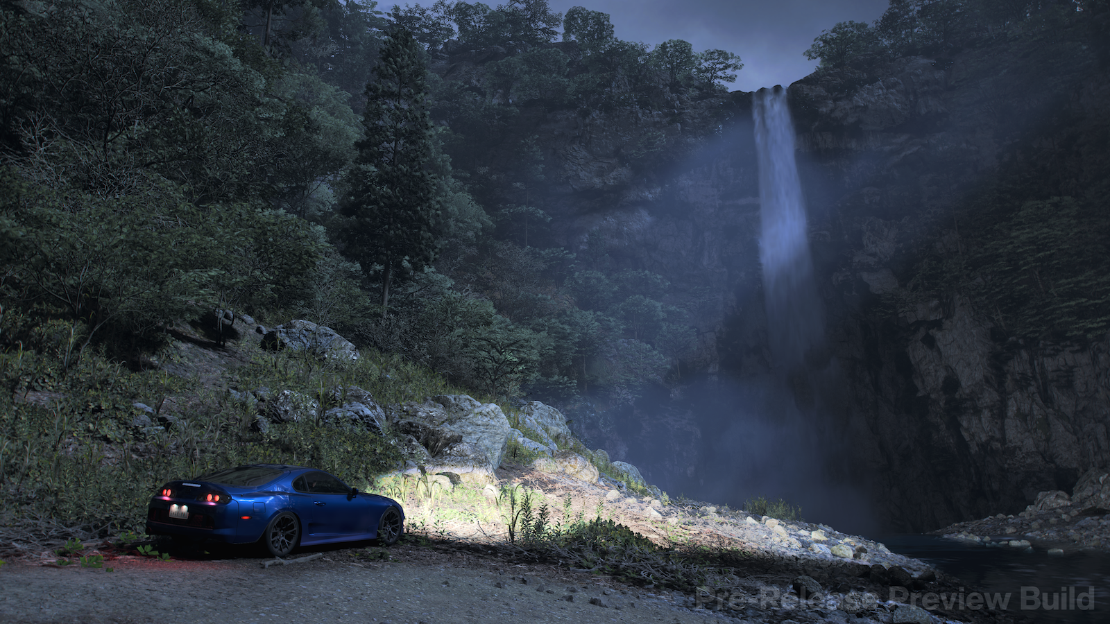 和歌山県の観光スポット「那智の滝」など実在の観光地も再現されている