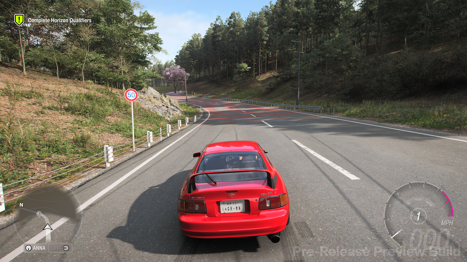 山道の赤いハンプなど、日本らしい道を高いレベルで再現している