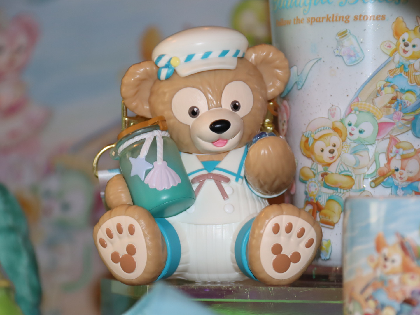 「ダッフィー＆フレンズ」より、4月14日より販売されるミニスナックケース、タンブラー、カップ