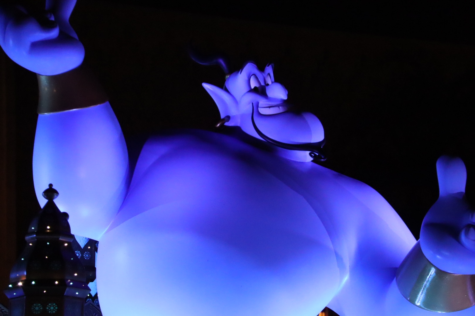 アラビアンコースト。ジーニーは一定の間隔で喋る