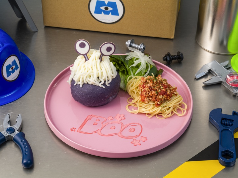 ＜ブー＞モンスター？パスタプレート（2,090円）