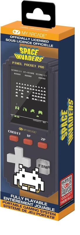 アーケードゲーム「スペースインベーダー」がポータブルゲーム機になって登場