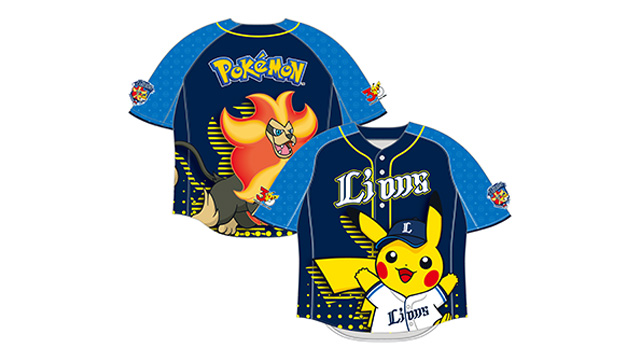 ポケモン2026 ライオンズ ユニフォームシャツ ベルーナドーム販売デザイン 【130/M/L】：9,000円