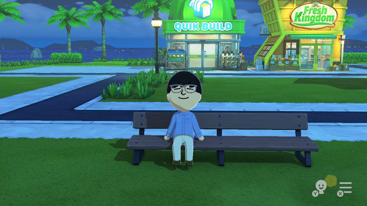 実際にMiiが座ってくれる！