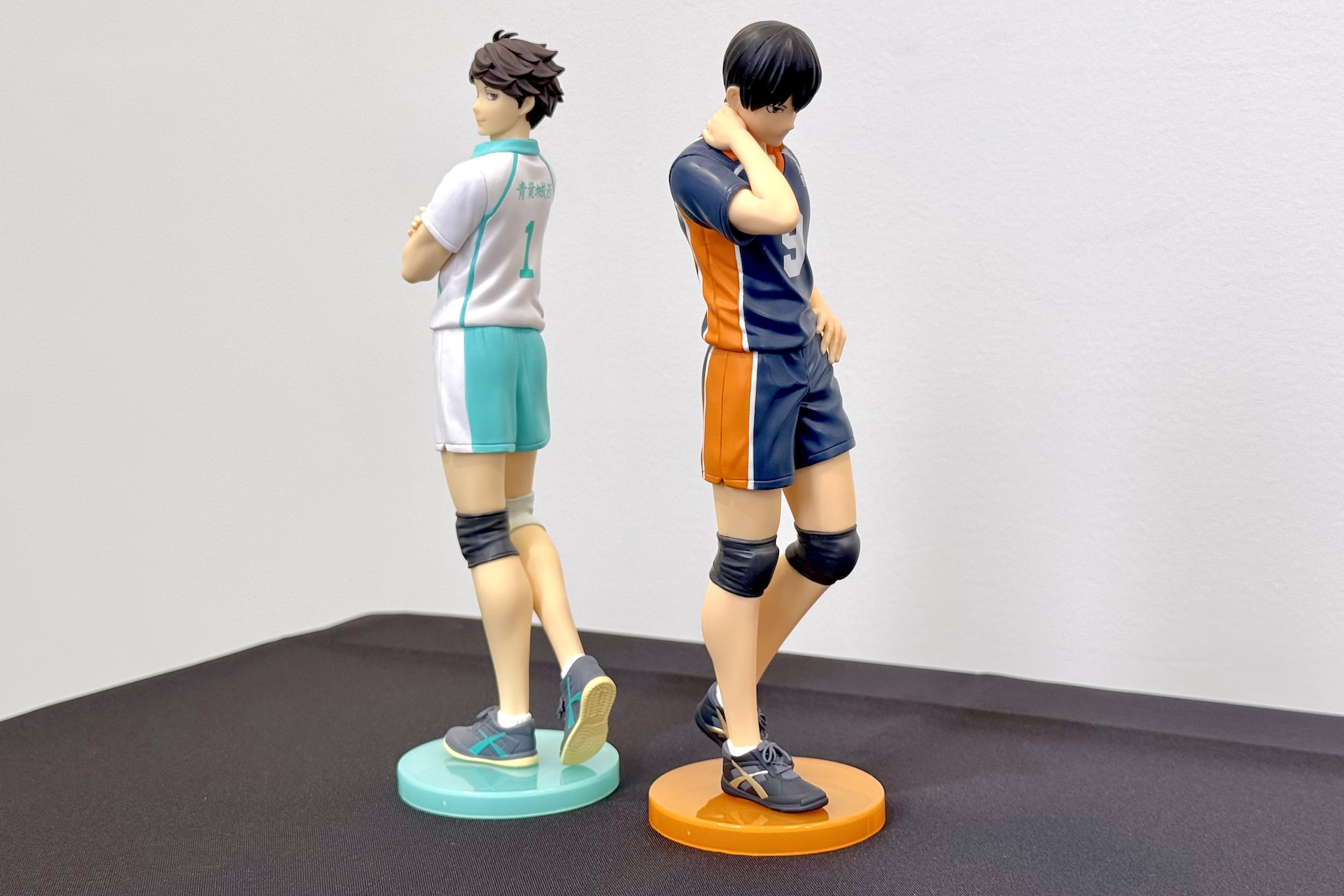 どの角度から切り取ってもアニメの1シーンのように絵になるディスプレイを楽しめる