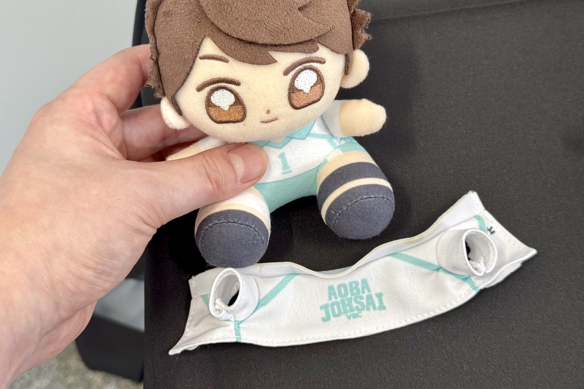 C賞のものと同様、ジャージは着脱可能だ