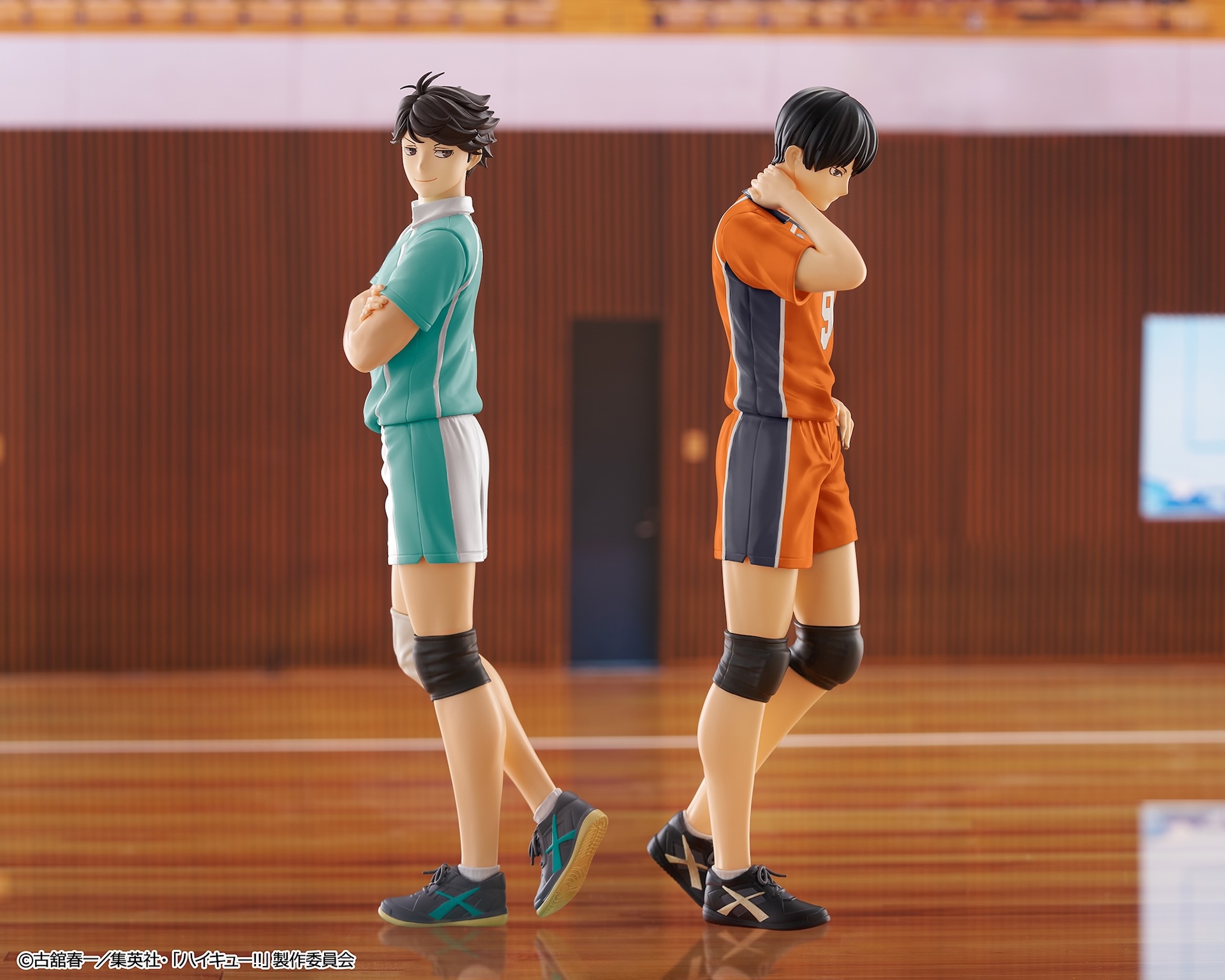 WH賞 影山飛雄・及川 徹フィギュアセット ※台座が付属