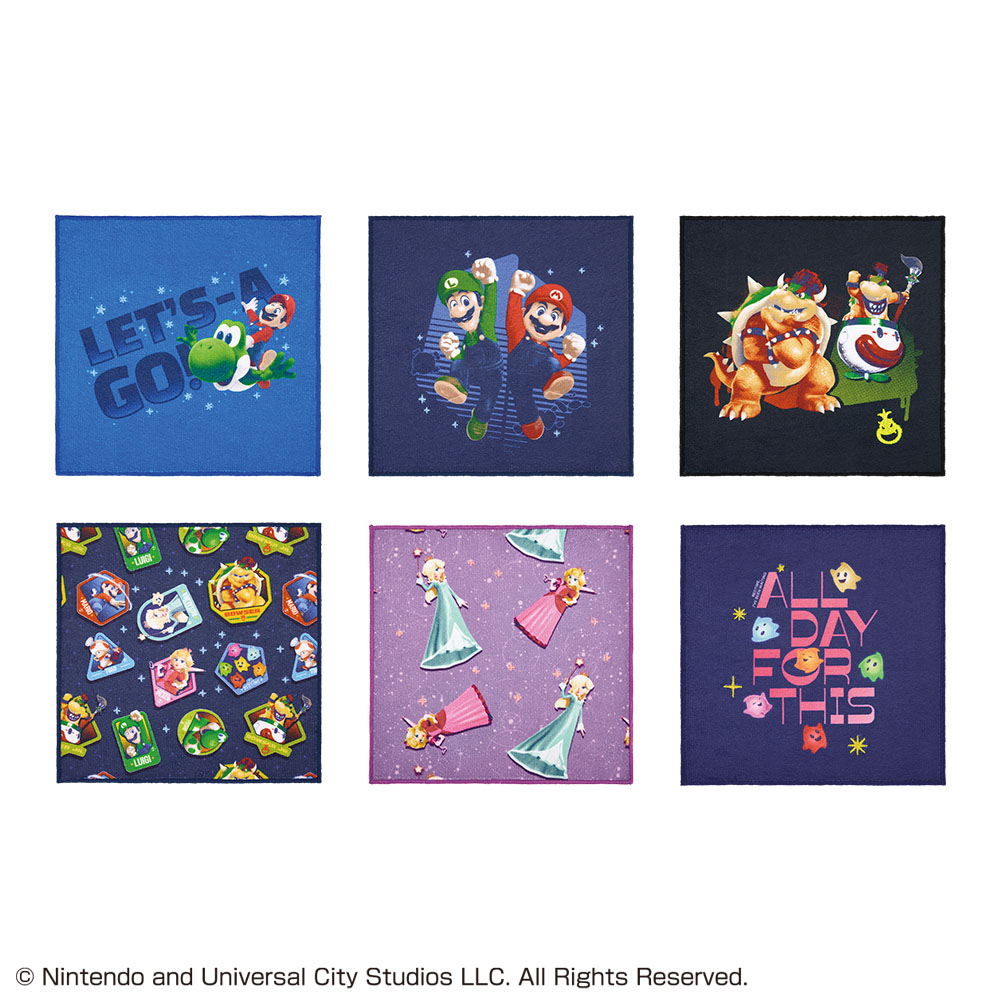 F賞：ハンドタオル(全6種) 約23cm