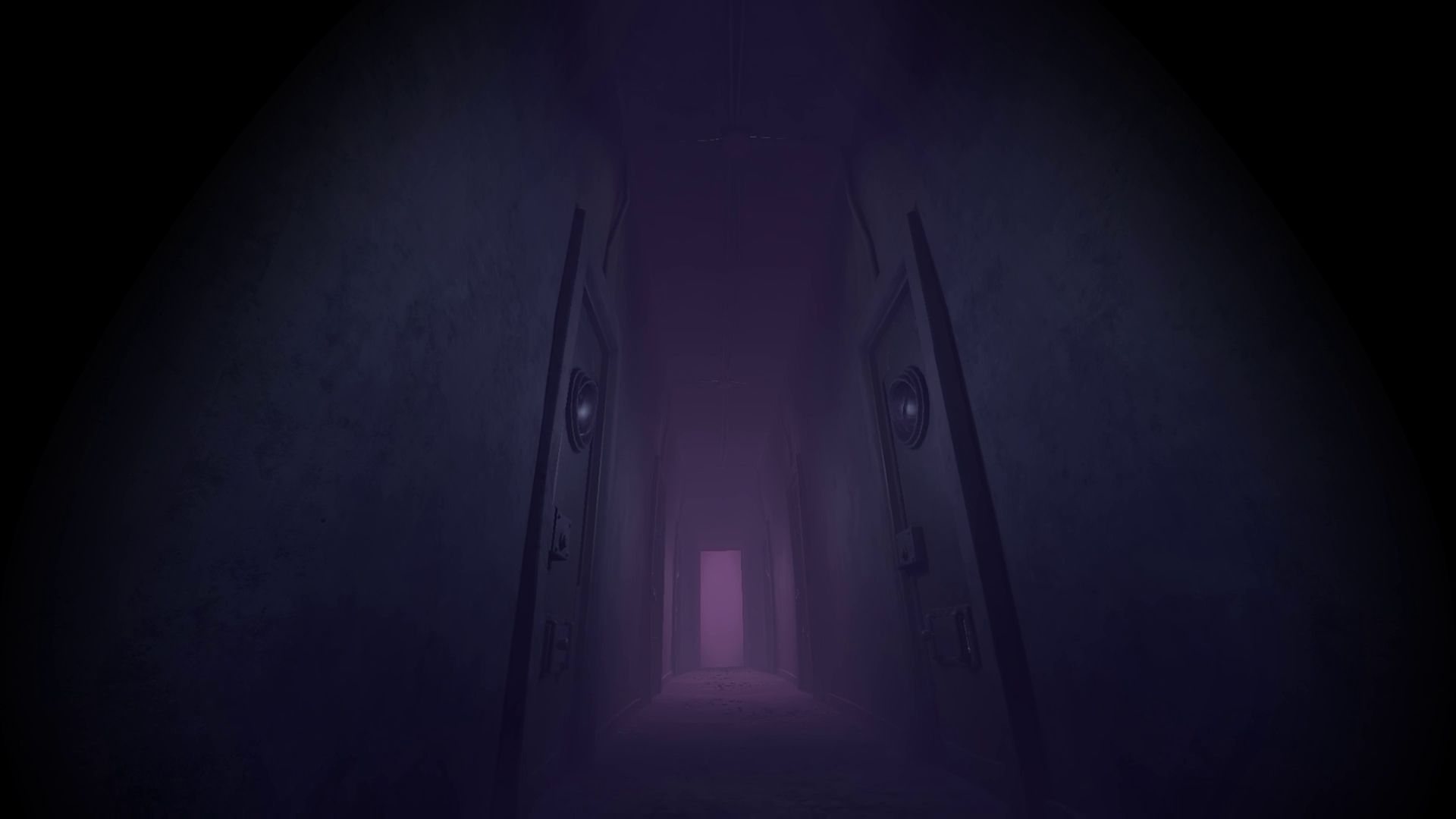 高所の恐怖、暗い廊下の奥、大きく見える扉。子供のころに感じた怖さがVRで再構築されている