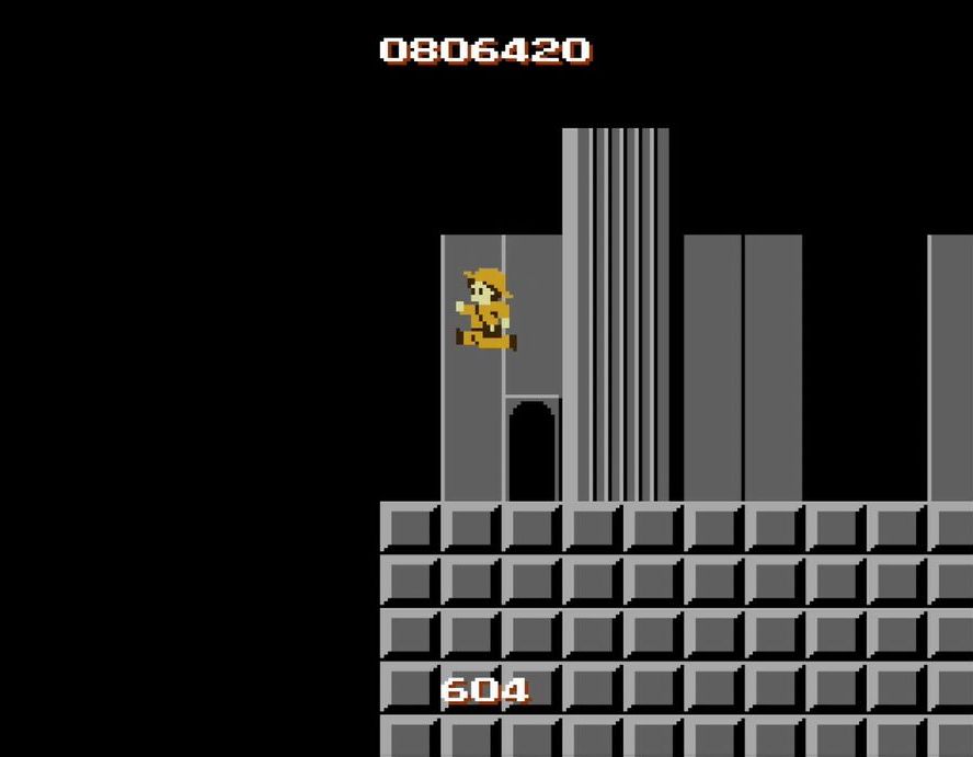 安全に下に降りることができる