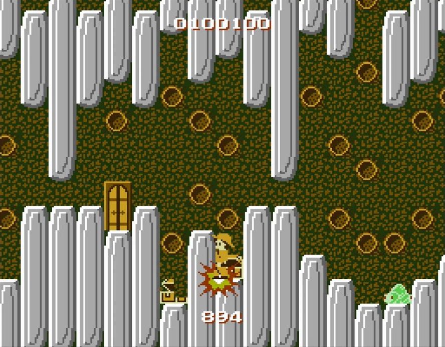 11ゾーンより。わざとウィンを自爆させると、何と52ゾーンまでワープする！