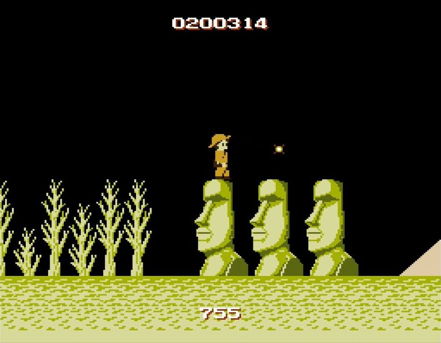 20ゾーンでは、特定の場所で一定数のボンを投げると裏ファイナルゾーンに一気にワープする