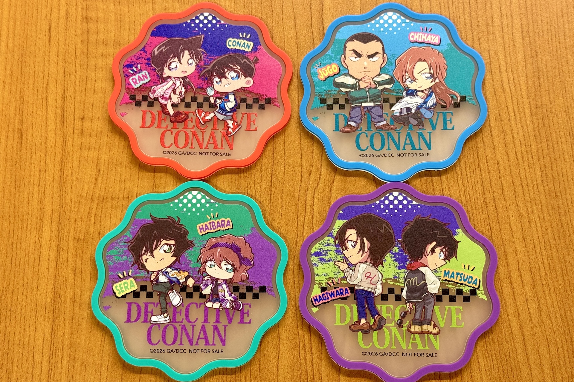 ラバーコースターは全4種がラインナップ