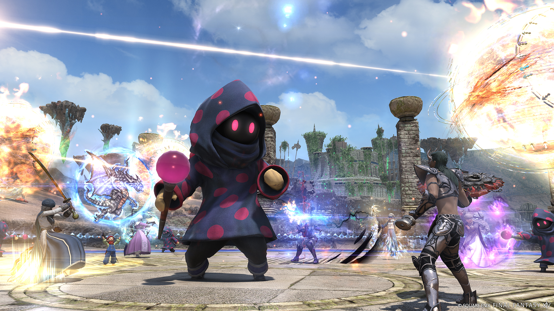 北征編のエリアには、ニームやアムダプールを思わせるような風景が点在している