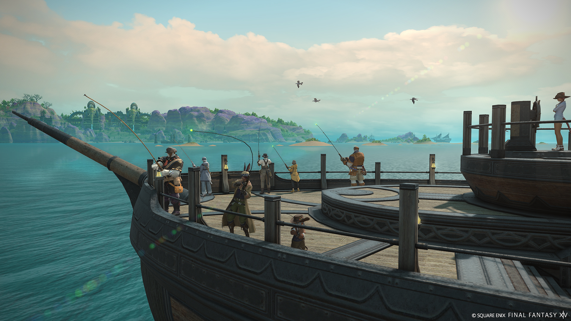 南洋の海を眺めながらのリゾートフィッシング