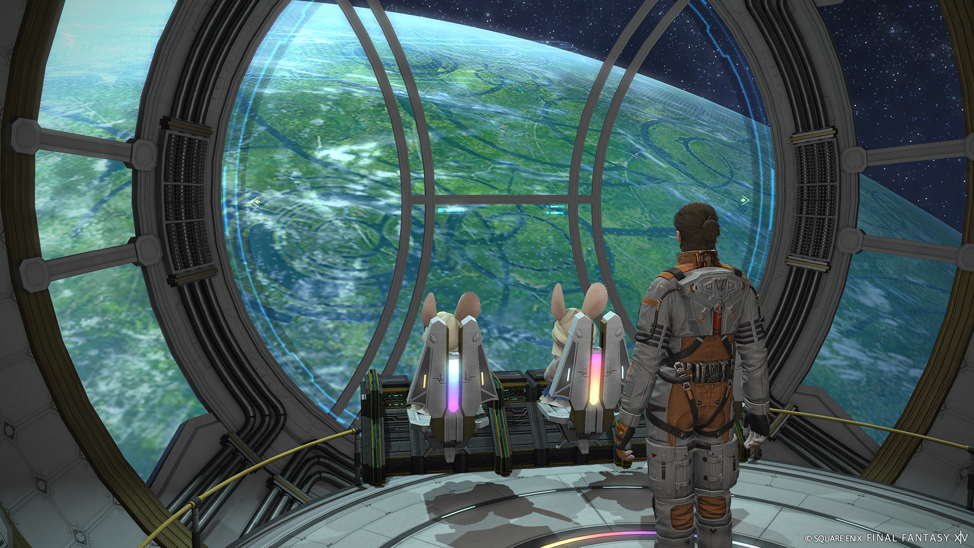 生い茂る植物に覆われた廃墟が点在する星「アウクセシア」が登場